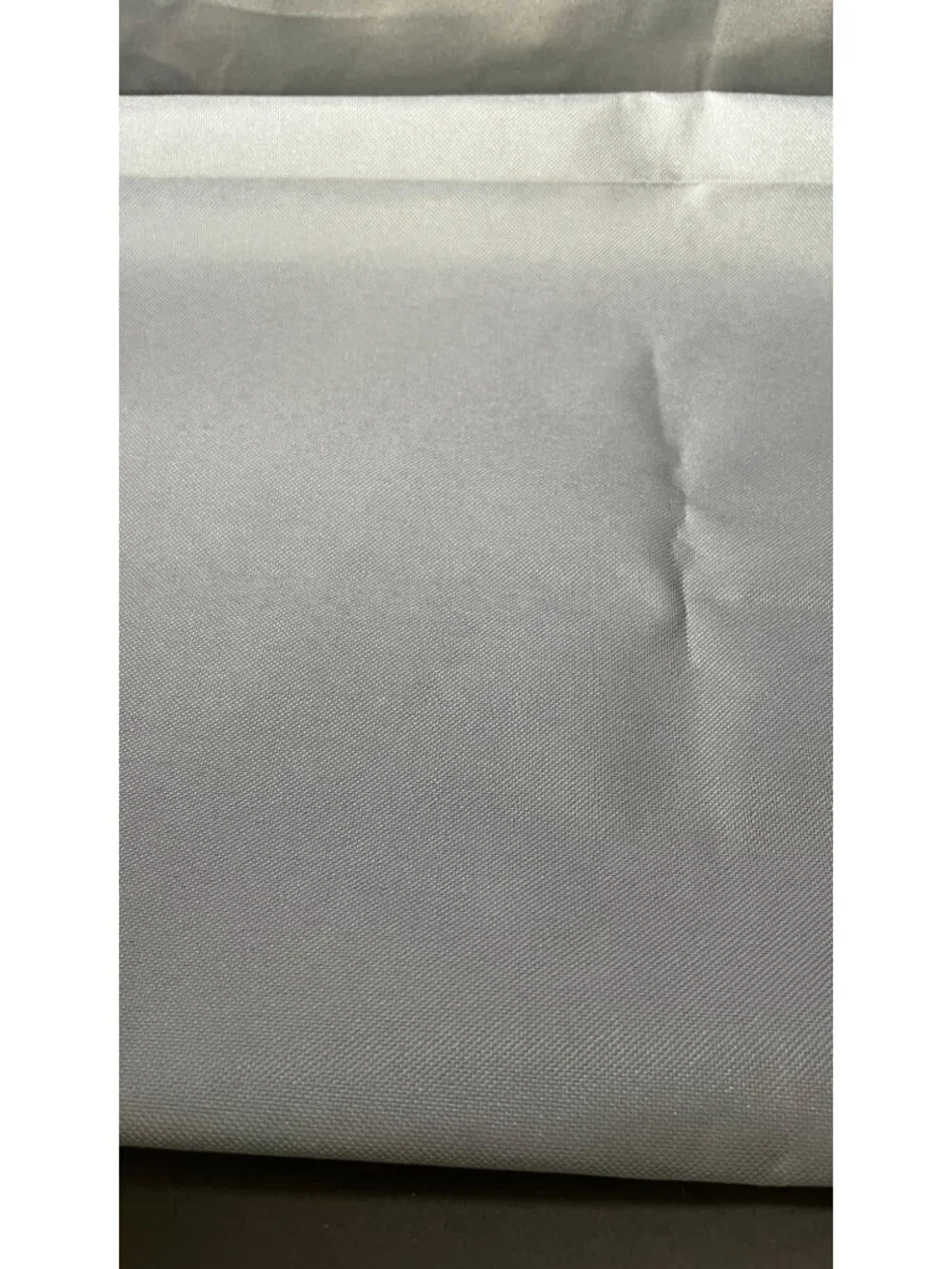 Silver Gray Fabric Roll Durable Material Lightweight & Smooth